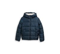 TOM TAILOR Denim Damen Puffer-Jacke mit Kapuze