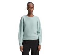 Tom Tailor Denim Strickpullover mit Rundhalsausschnitt silver cloud blue Größe S