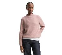 Tom Tailor Denim Strickpullover Relaxed Fit mit Stehkragen antique rose melange Damen XL