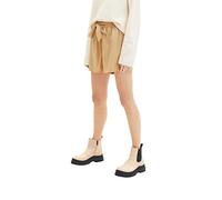 TOM TAILOR Denim Damen Relaxed Fit Paperbag Shorts