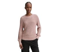 Tom Tailor Denim Regular Fit Strickpullover aus Baumwoll-Mix in Altrosa, Größe XS