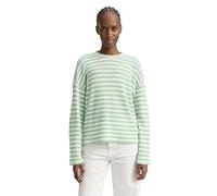 Denim Tom Tailor - Sweatshirt mit Streifenmuster light multicolor stripe - Gr. - L