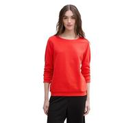 Denim Tom Tailor - Strukturiertes Sweatshirt scarlet red - Gr. - S