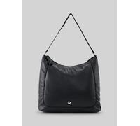 TOM TAILOR DENIM Damen TTMAYE L Beuteltasche mit Wattierung, schwarz, Uni, Gr. ONESIZE