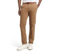 TOM TAILOR DENIM - Chino Hose mit Gürtel Honey Camel beige 30/32