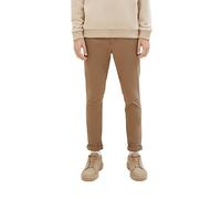 TOM TAILOR Denim Herren 1008253 Slim Fit Chino Hose Mit Gürtel, 11634 - Honey Camel Beige, 30W / 32L EU