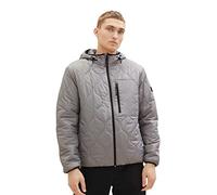 TOM TAILOR Denim Herren 1036187 Denim Quilted Steppjacke mit Kapuze (1er Pack)