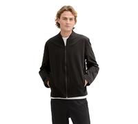 TOM TAILOR DENIM - Wasserabweisende Tech Bomberjacke Black S