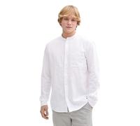 TOM TAILOR Denim Herren 1045183 Hemd, 20000-White, XL