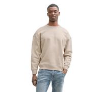 Tom Tailor Relaxed Printed Sweatshirt XL Light Dove Grey