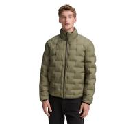 Denim Tom Tailor - Lightweight Steppjacke mit Stehkragen jungle soil green - Gr. - L