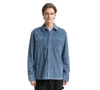 TOM TAILOR Denim Herren 1048459 Hemd, 28969-Dusty Denim Blue, M
