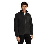 Softshelljacke TOM TAILOR DENIM, Herren, Gr. XL, coal mine grau, Web, Obermaterial: 100% Polyester. Futter: 100% Polyester, regular fit taillenbedeckt, elastischer Bund, Jacken Softshelljacke, mit Log