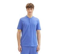 TOM TAILOR Denim Herren Basic Polo with Bomber Collar 1041183