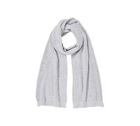 Denim Tom Tailor - Basic Strickschal mit recyceltem Polyester light stone grey melange - Gr. - OS