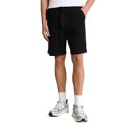 Relaxshorts TOM TAILOR DENIM, Herren, Gr. XL, N-Gr, schwarz, Web, Obermaterial: 60% Baumwolle, 40% Polyester, unifarben, normal kurz, Hosen, in Struktur-Optik (90045253-XL) schwarz
