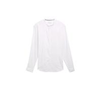 Denim Tom Tailor - Fitted Hemd mit Struktur white - Gr. - L