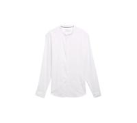 Fitted Hemd mit Struktur white - Gr. - XL
