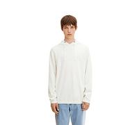 TOM TAILOR Denim Herren Hoodie aus Strick 1032314, 10338 - Soft Light Beige, XS