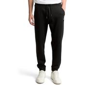Tom Tailor Denim Jogginghose Basic 1049485 – 70/30 Baumwolle/Polyester, Regular Fit, Schwarz Gr. S