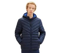 TOM TAILOR Denim Herren Lightweight Steppjacke mit Kapuze