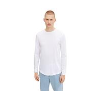 TOM TAILOR Denim Herren Long Fit Longsleeve aus Bio-Baumwolle