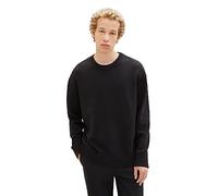 TOM TAILOR Denim Herren Loose Fit Crew-Neck Strick-Pullover