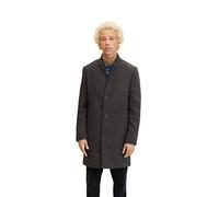 TOM TAILOR Denim Herren Modern Wollmantel 1032440, 30498 - Grey Brown Navy Mini Check, XXL