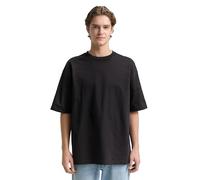 Tom Tailor Denim Herren T-Shirt 29999 Oversize Basic Schwarz XL
