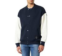 Tom Tailor Denim Sweat-Collegejacke, blau, XL sky captain blue