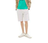 TOM TAILOR Denim Herren Regular Fit Chino Bermuda Shorts 31402 - Light Beige Twill Yarn Dye XL