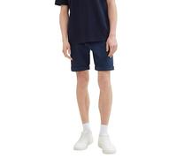 TOM TAILOR DENIM - Chinoshorts mit Gürtel navy mini houndstooth M