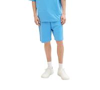 TOM TAILOR Denim Herren Relaxed Basic Sweat-Shorts 18395 - Rainy Sky Blue XL