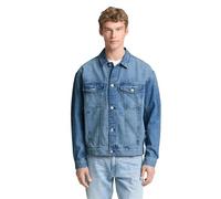 TOM TAILOR Denim Herren Relaxed Fit Jeansjacke mit Brusttaschen