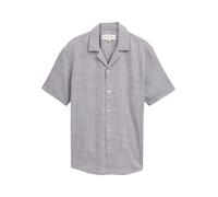 TOM TAILOR Denim Herren Relaxed Fit Kurzarmhemd aus Baumwolle