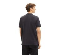 Tom Tailor Denim Herren Relaxed Fit Poloshirt im Washed-Look, 29476 - Coal Grey, L