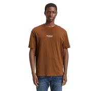 Tom Tailor Denim Herren Relaxed Fit T-Shirt mit Print