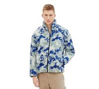 TOM TAILOR DENIM - Relaxed Teddy-Jacke abstract mountain design L