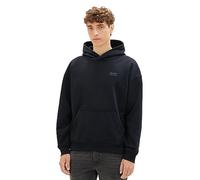 Tom Tailor Denim Herren Hoodie Kapuzenpullover RELAXED PRINT - Relaxed Fit