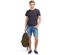 TOM TAILOR Denim Herren Relaxed Shorts Atwood 62052930912, Gr. 48 (Herstellergröße: M), Blau (Light Stone wash Denim 1051)