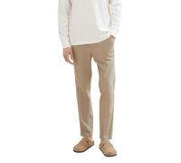 Tom Tailor Denim Herren Relaxed Tapered Fit Leinen Chino Hose, 13040 - Mink Beige, M
