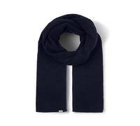 TOM TAILOR Denim Herren 1048089 Schal mit Struktur, 10668-Sky Captain Blue, One Size