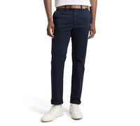 TOM TAILOR Denim Herren Slim Fit Chino Hose Mit Gürtel, 10668 - Sky Captain Blue, 36W / 34L EU