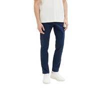 Tom Tailor Denim Herren Slim Fit Chino Hose mit Gürtel, 34732 - Navy Mini Houndstooth, 29/32