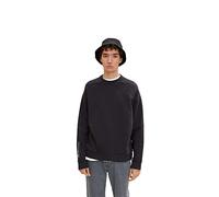 TOM TAILOR Denim Herren Sweater 1034138, 12508 - Coal Grey, S