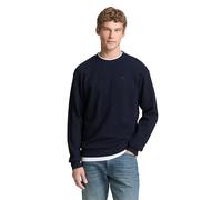 Denim Tom Tailor - Sweatshirt aus Baumwolle sky captain blue - Gr. - M