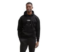 Tom Tailor Denim Kapuzenpullover Herren schwarz, L