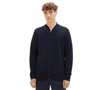 Tom Tailor Denim Herren Sweatshirt Bomberjacke, 10668 - Sky Captain Blue, XL