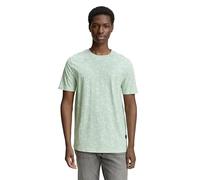 Denim Tom Tailor - T-Shirt mit Allover-Print green tropical leaf print - Gr. - M