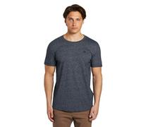 TOM TAILOR Denim Herren T-Shirt mit Logo-Stickerei 13684 - Sky Captain Blue Non-Solid XXL